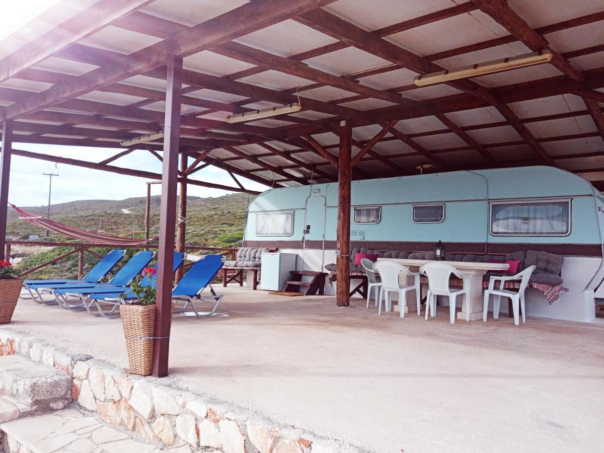 Caravan Fishing Spot Porto Roxa Agios Leon 外观 照片